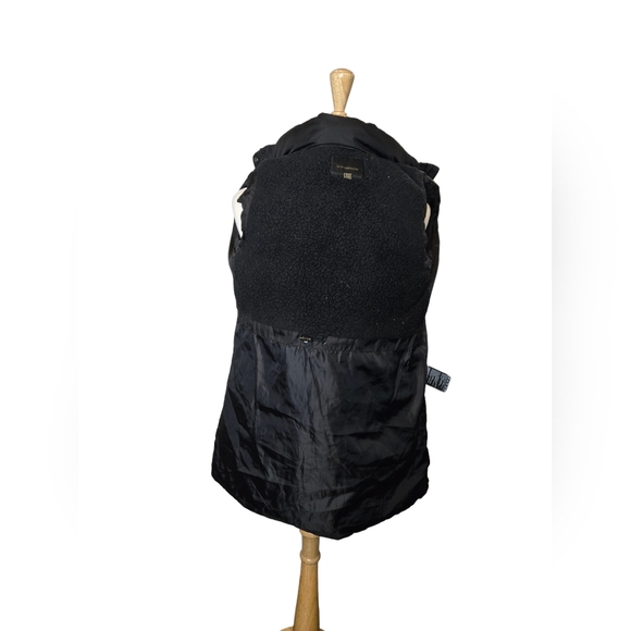 Weatherproof Women’s Size M Black Puffer Hooded Long Warm Quilted Vest - Picture 7 of 11